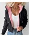 FAUX FUR HOODED JACKET
